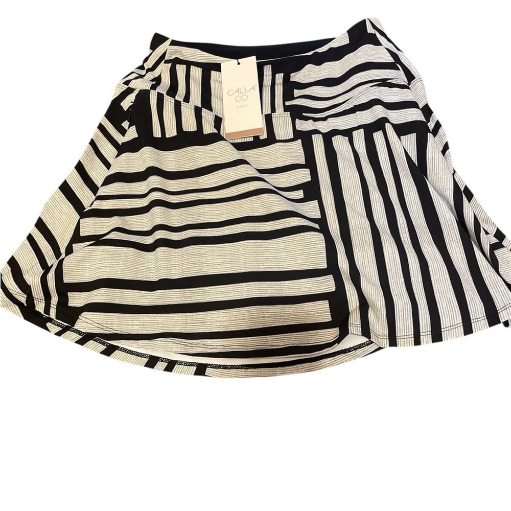 Calia 15” Eagle Graphic Grid Skort NWT